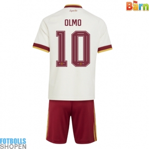 Billiga Spanien Dani Olmo #10 Bortatröja Barn VM 2026 Kortärmad (+ Korta byxor)